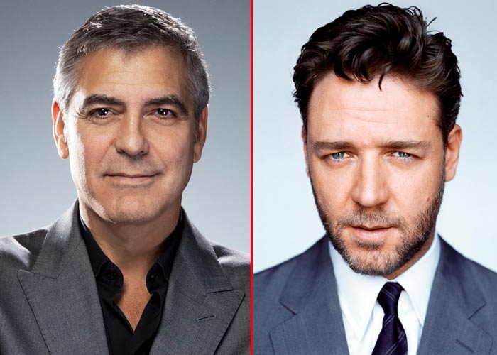 Джордж Клуни vs Рассел Кроу