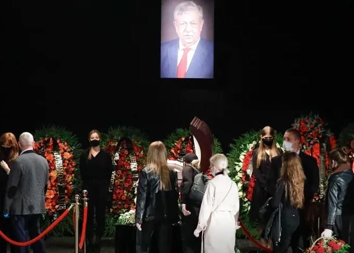Похороны Михаила Борисова