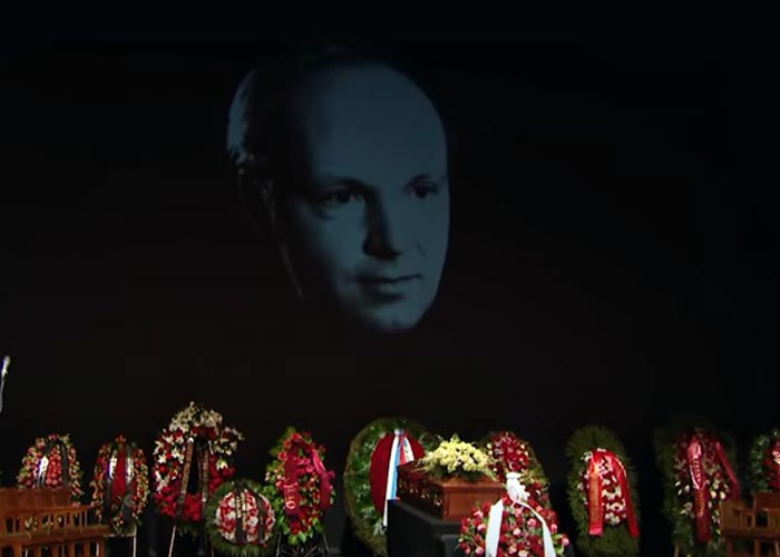 Похороны Андрея Мягкова