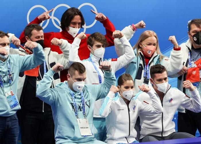 Россия команда фигуристов Олимпиада-2022