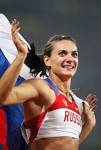 Близнецы Елена Исимбаева Елена Исимбаева