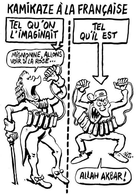 Charlie Hebdo третья карикатура