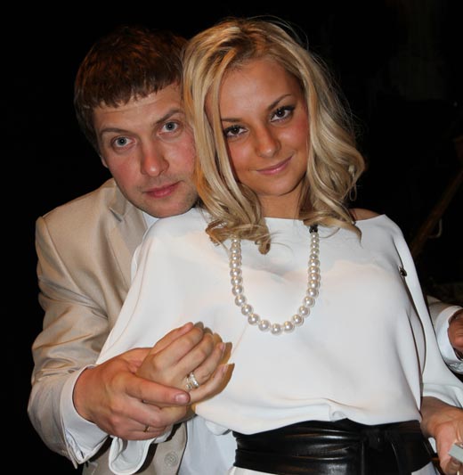 Дарья Сагалова с мужем