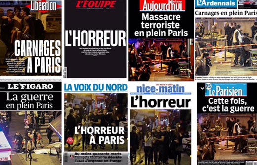 французские СМИ обложки