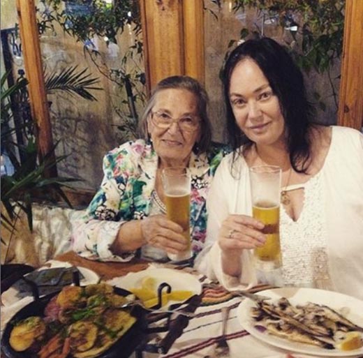 Лариса Гузеева с мамой