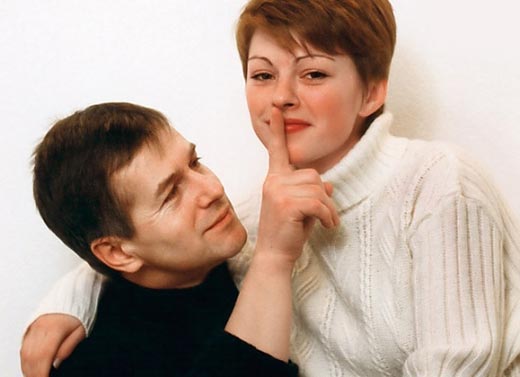 Игорь Ливанов с женой