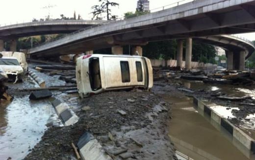 Тбилиси наводнение 1