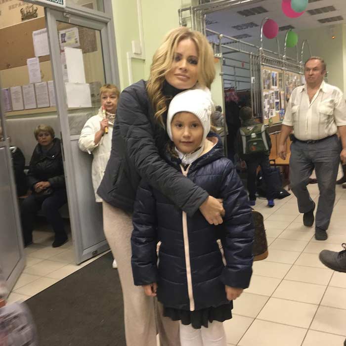 Дана Борисова с дочерью Полиной