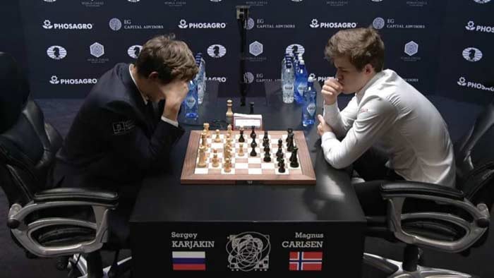 Магнус Карлсен vs Сергей Карякин