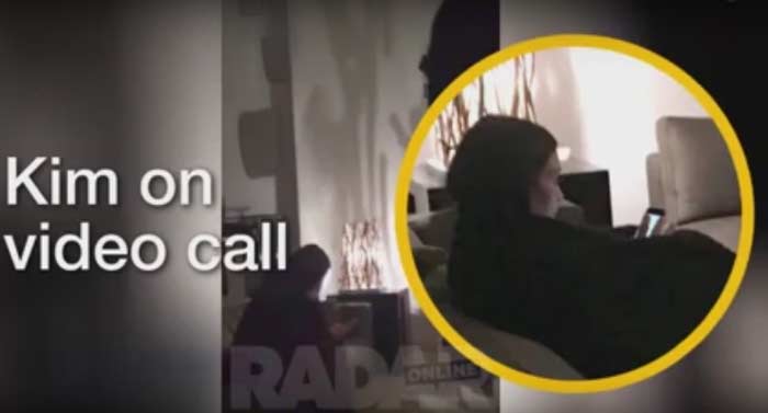 кадр из номера Ким Кардашьян после ограбления