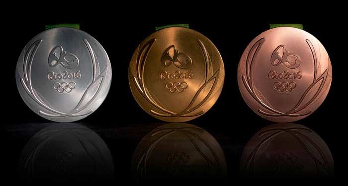 медали Олимпиада 2016