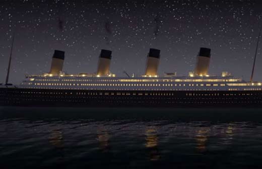 Титаник крушение
