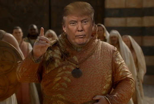 Трамп Игра престолов