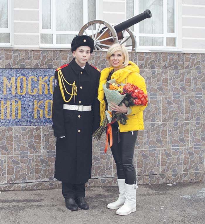 Алена Свиридова с сыном