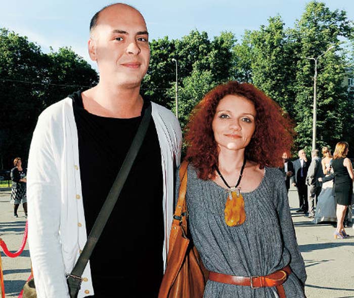 Антон Привольнов с женой