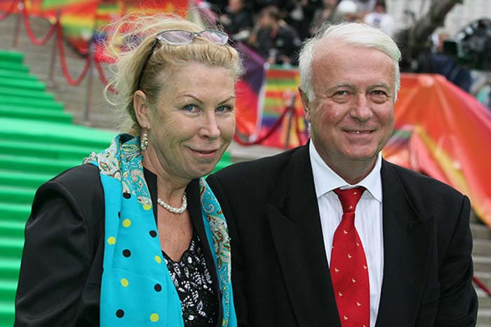 Борис Ноткин и жена