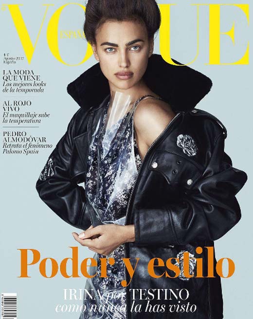 Ирина Шейк Vogue Spain 1