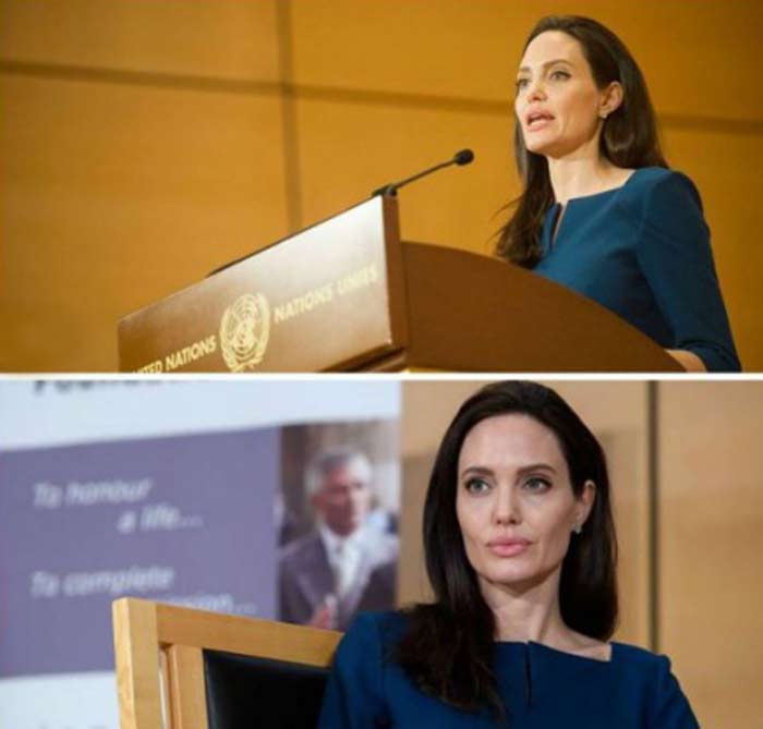 Анджелина Джоли в ООН