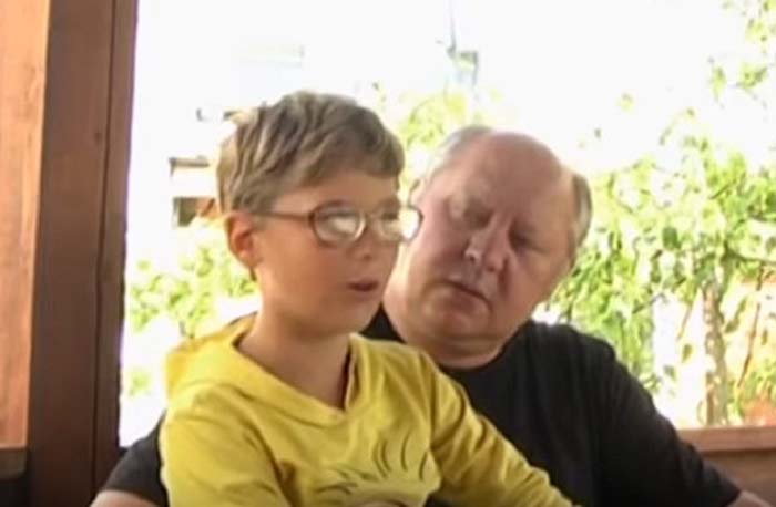 Константин Глушков и сын Илья