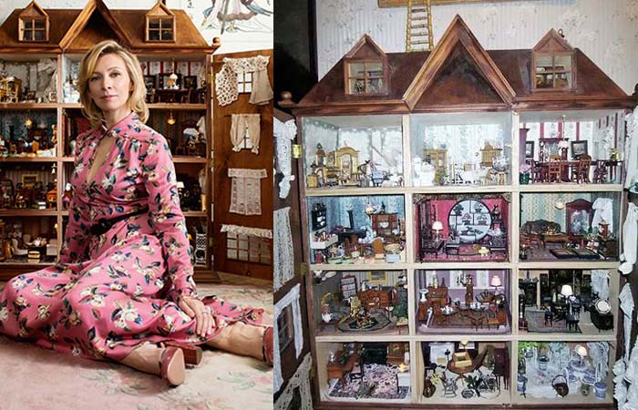Мария Захарова и ее кукольный домик