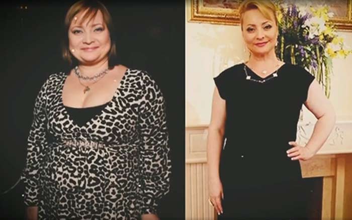 Светлана Пермякова до и после похудения