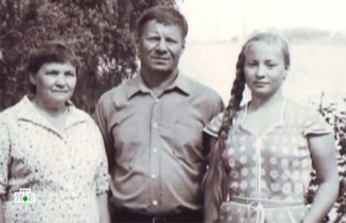 Светлана Пермякова с родителями