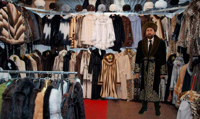 фотожаба Николас Кейдж в казахском костюме
