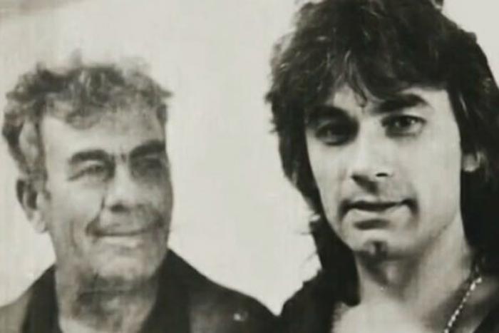 Александр Серов с отцом