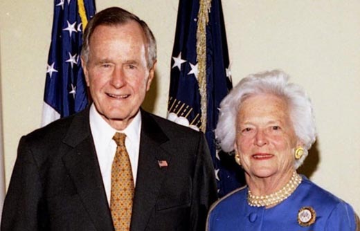 Барбара и Джордж Буш