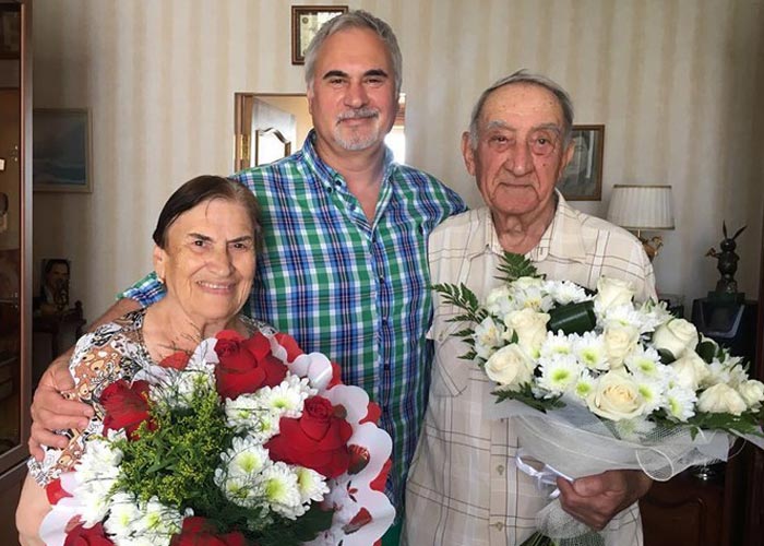 Валерий Меладзе и родители