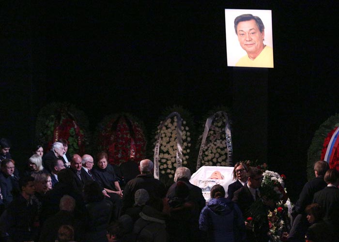 Похороны Николая Караченцова