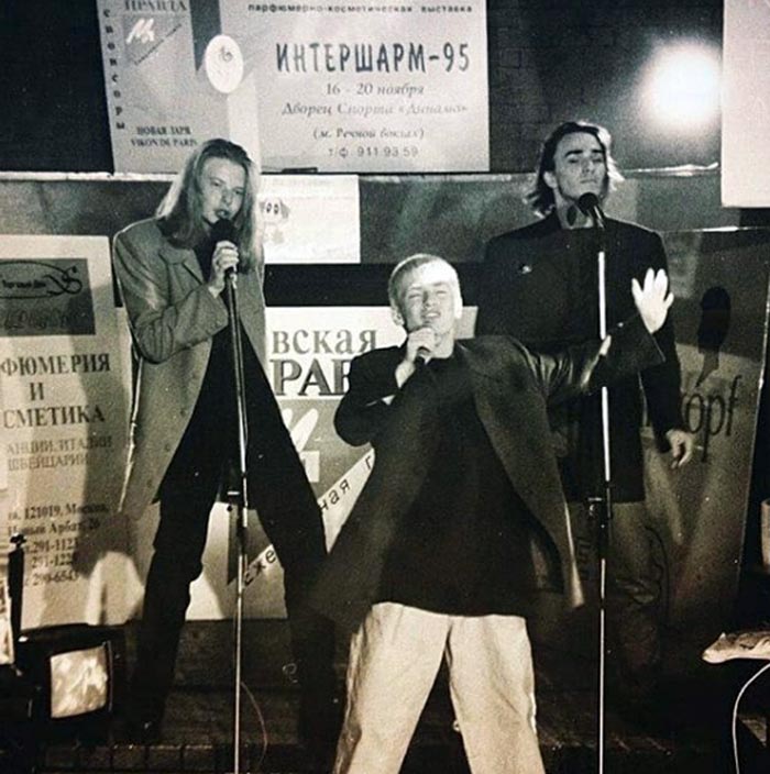 Первый состав группы Иванушки International 1990 годы