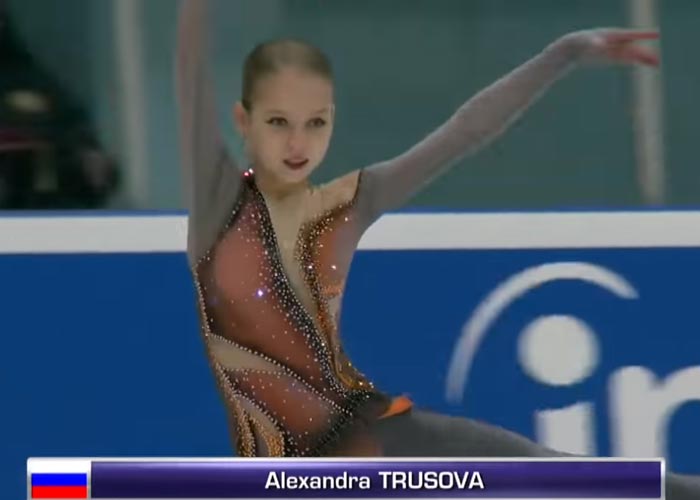 Александра Трусова 14 лет