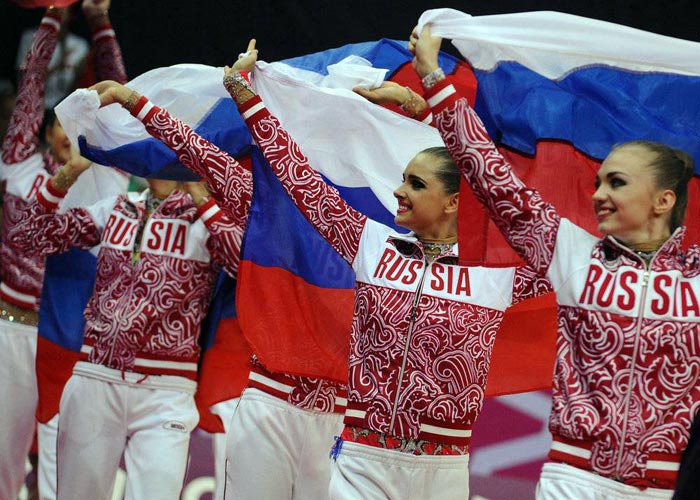 российские олимпийцы