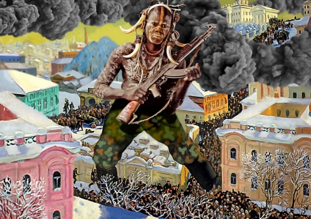 украинская политика в карикатурах Майдан жжет