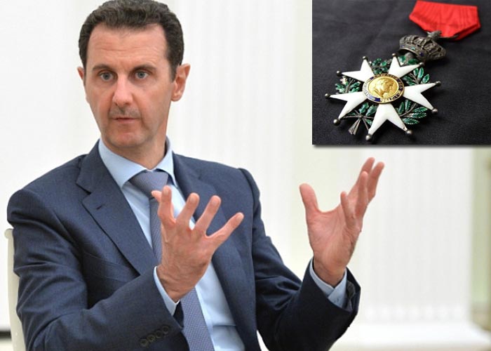 Башар Асад и Орден Почетного легиона