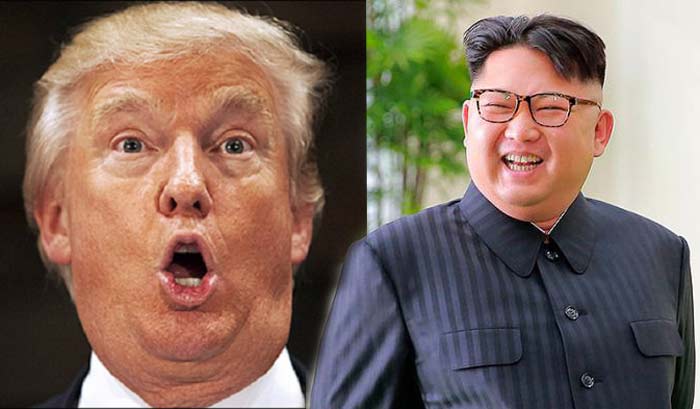 Ким Чен Ын Трамп безумный маразматик