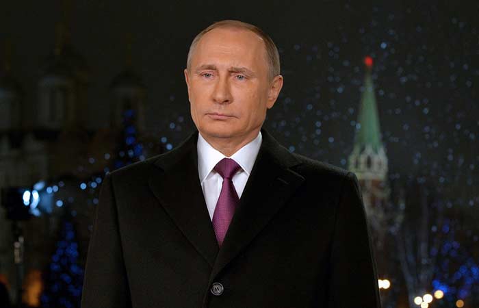 поздравление Владимира Путина с Новым годом 2017
