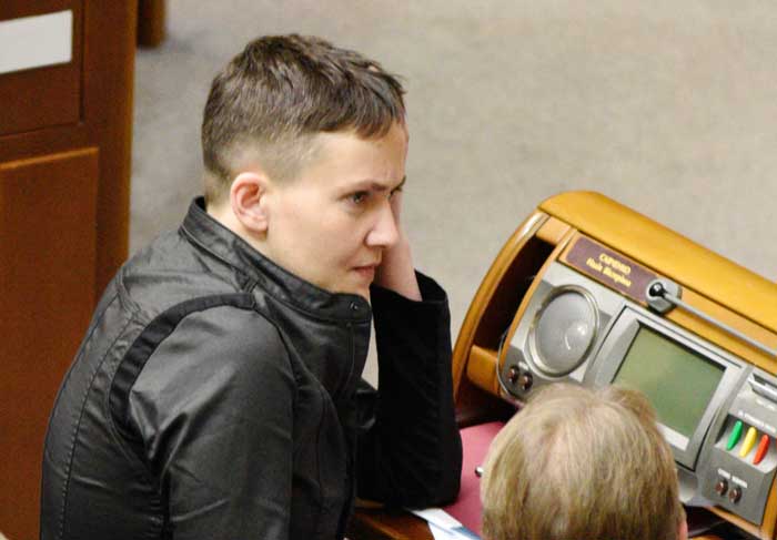 Савченко в парламенте