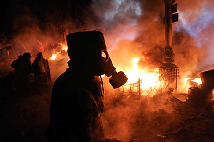 кадр Украина в огне