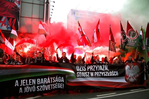 Польша марш националистов 1
