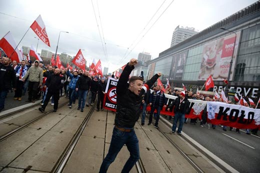 Польша марш националистов 2