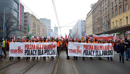 Польша марш националистов 3