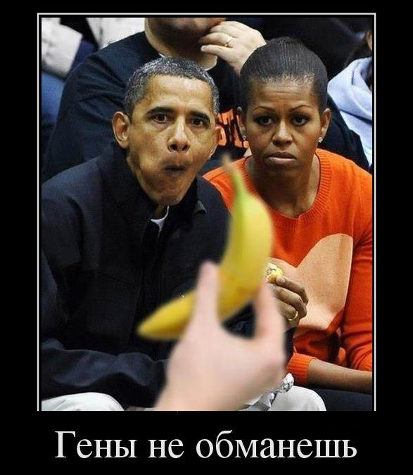 Обама демотиватор