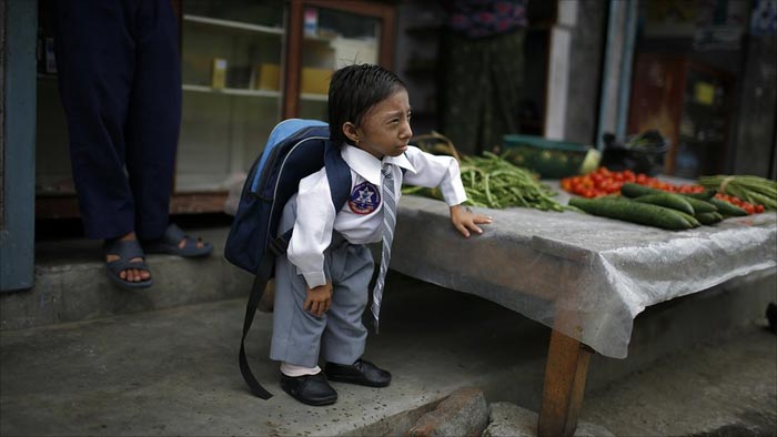 самый маленький человек в мире Хагендра Тапа Магар 3