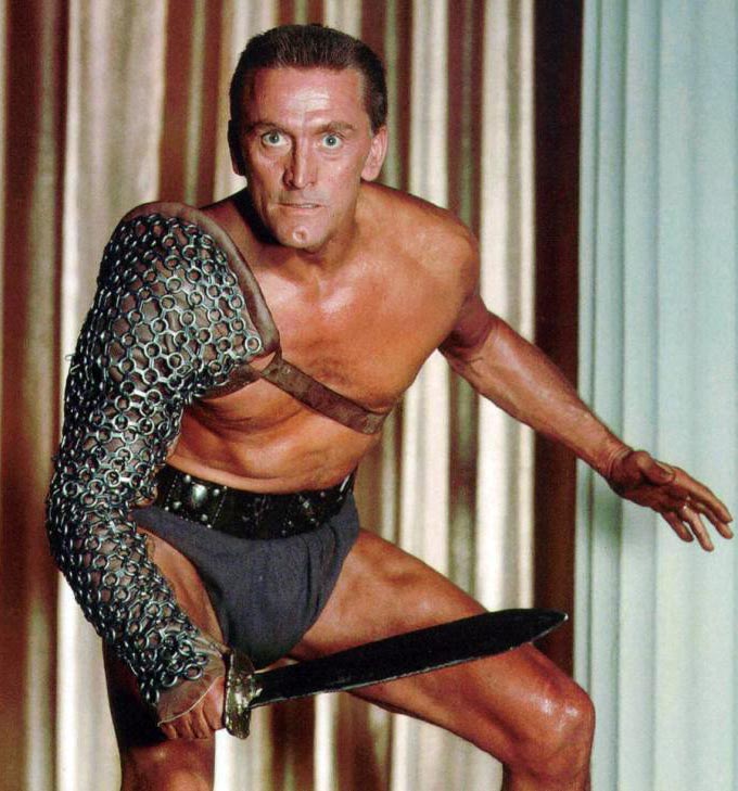 Кирк Дуглас в фильме Спартак 3