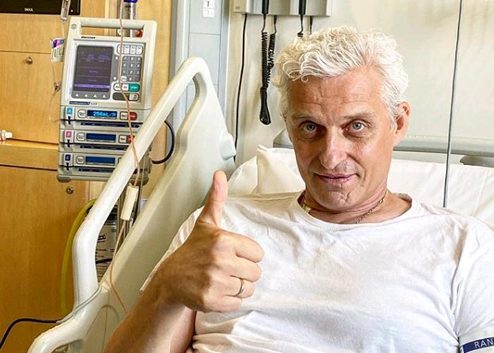 Олег Тиньков в больнице