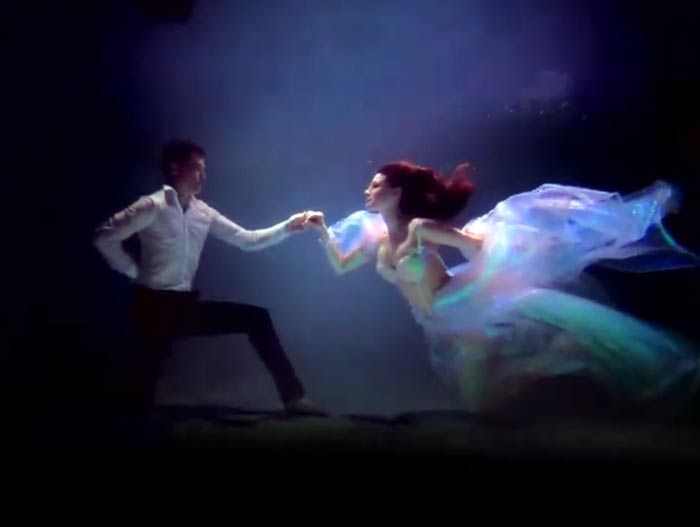 свадьба под водой Анастасия Макеева и Роман Мальков 2