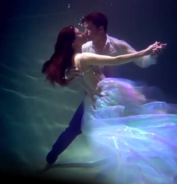 свадьба под водой Анастасия Макеева и Роман Мальков 3