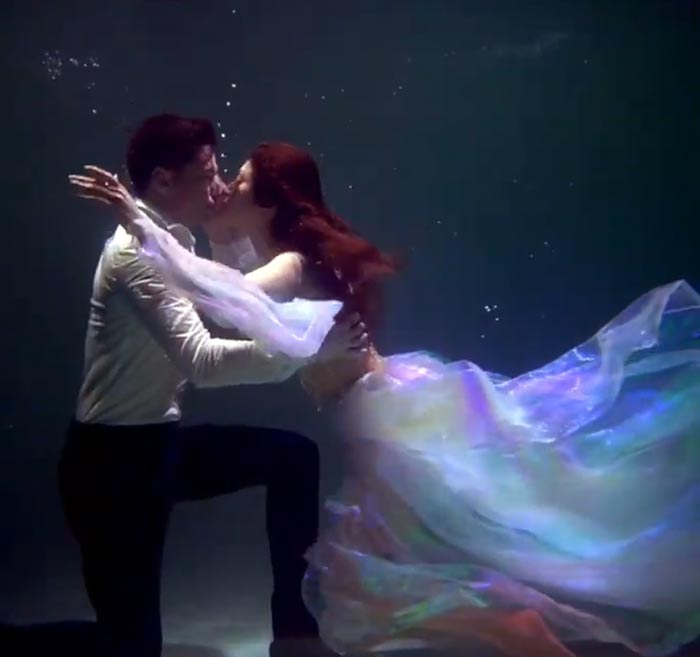 свадьба под водой Анастасия Макеева и Роман Мальков 6